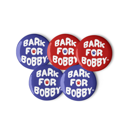 Bark for Bobby Pins (5 buttons)