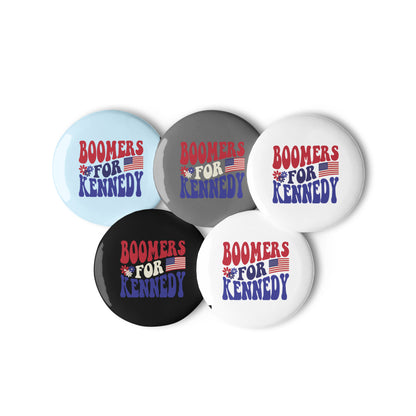 Boomers for Kennedy Pins (5 Buttons)