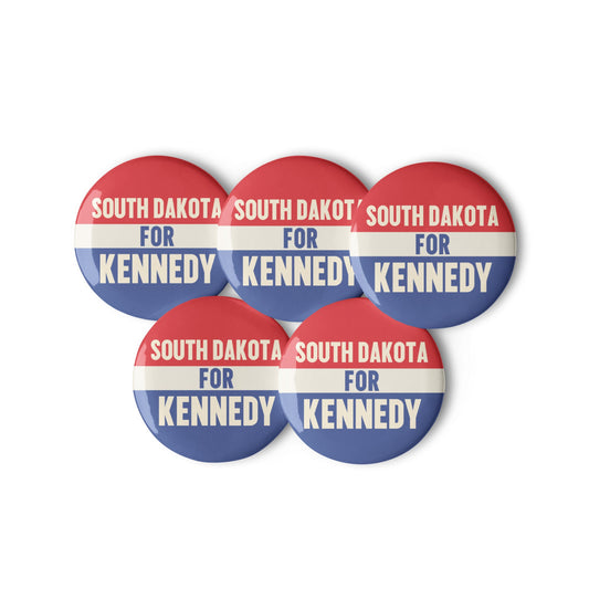 South Dakota for Kennedy (5 Buttons) - TEAM KENNEDY. All rights reserved