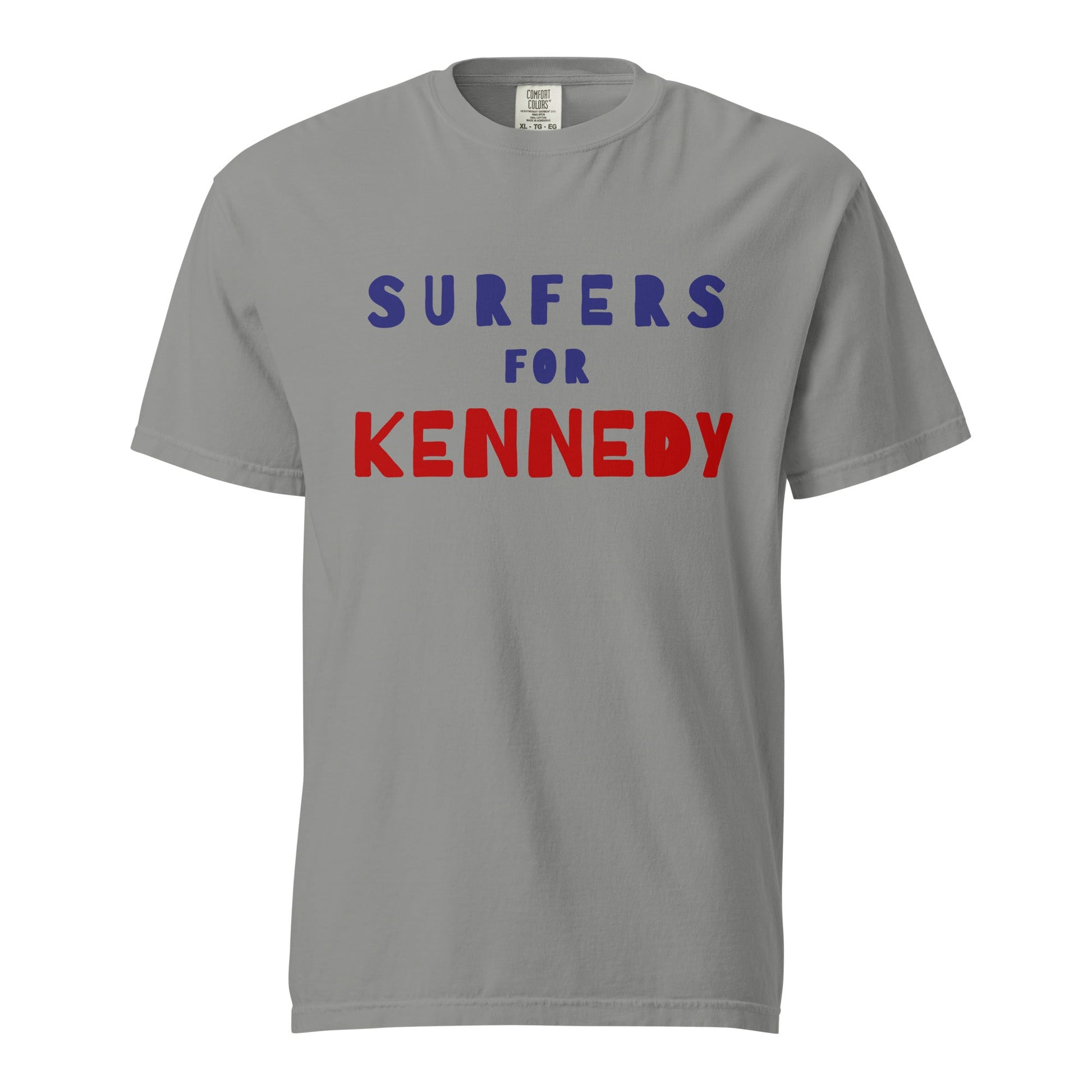 Surfers for Kennedy Unisex Heavyweight Tee - TEAM KENNEDY. All rights reserved