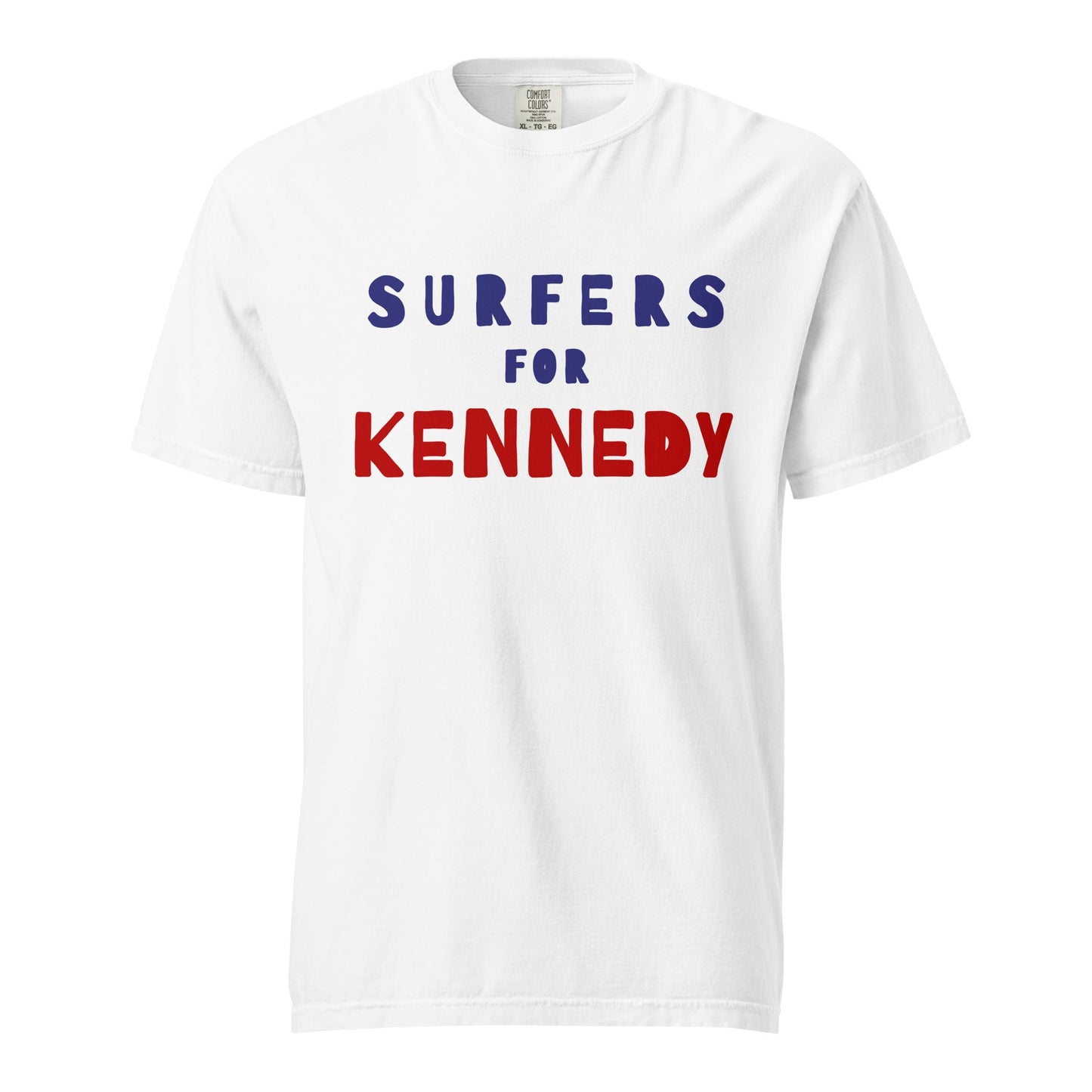 Surfers for Kennedy Unisex Heavyweight Tee - TEAM KENNEDY. All rights reserved