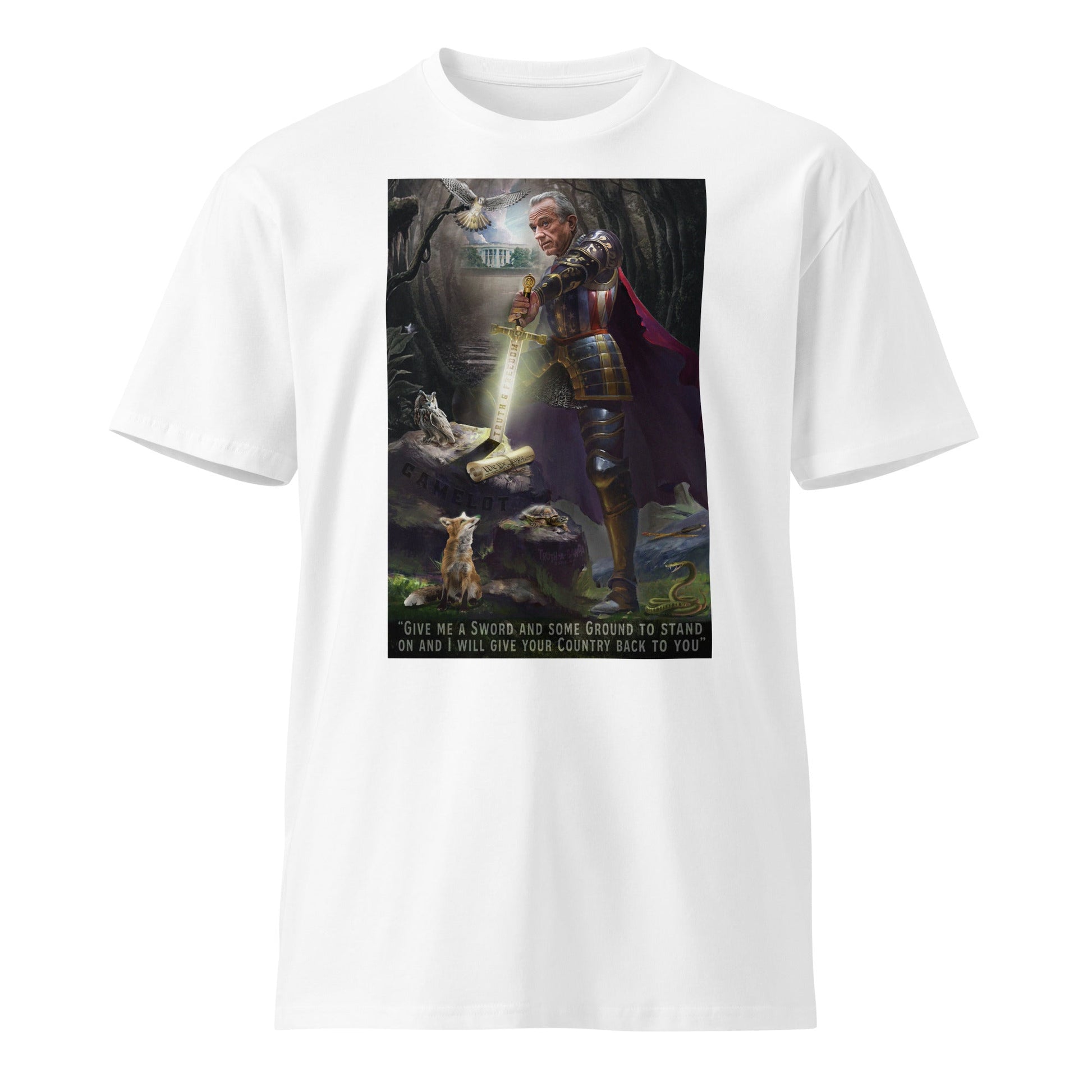 Sword and Stone by Truth - a - ganda Unisex Premium Tee - Team Kennedy Official Merchandise