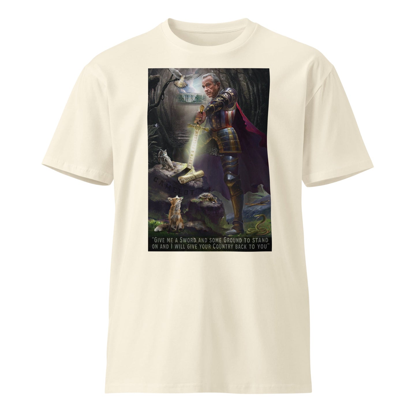 Sword and Stone by Truth - a - ganda Unisex Premium Tee - Team Kennedy Official Merchandise