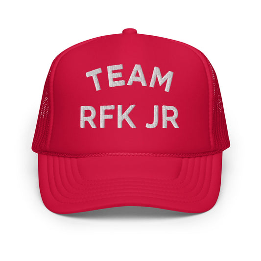 Team RFK Jr. Foam Trucker Hat - Team Kennedy Official Merchandise
