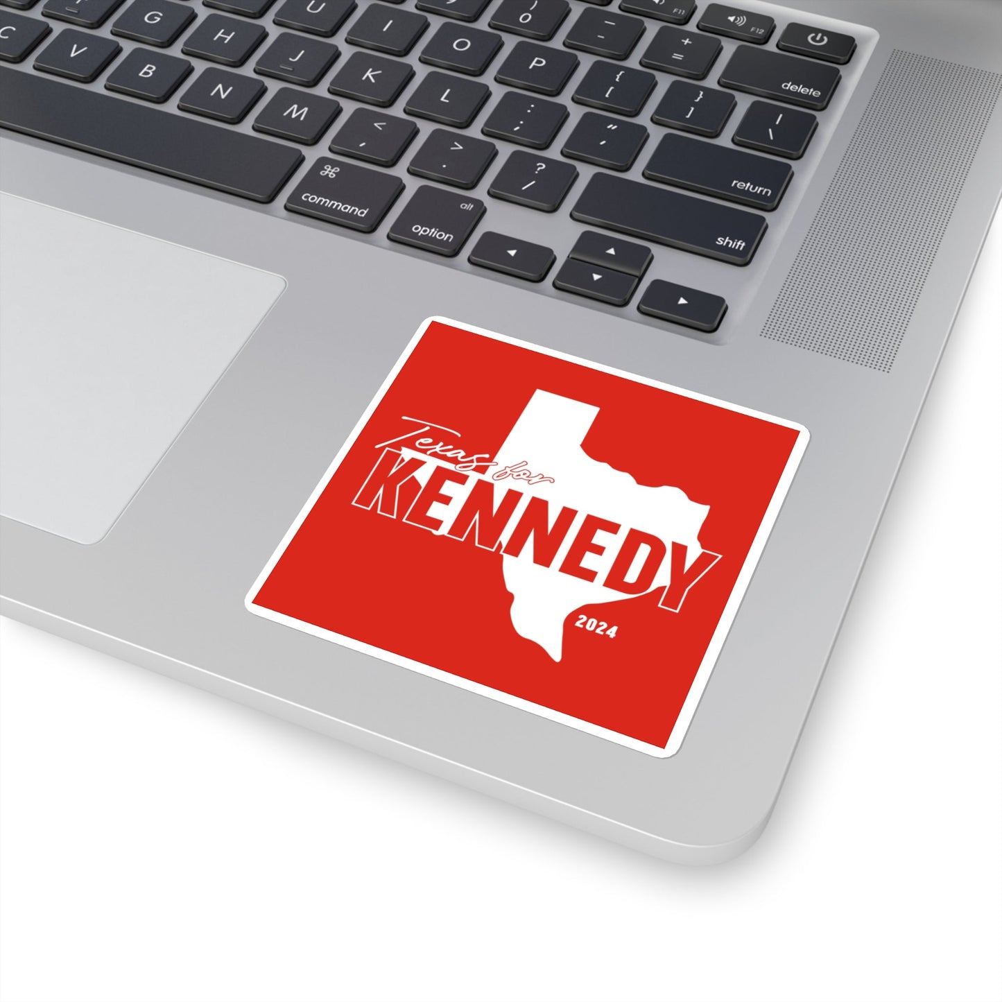 Texas for Kennedy Sticker in Red - TEAM KENNEDY. All rights reserved
