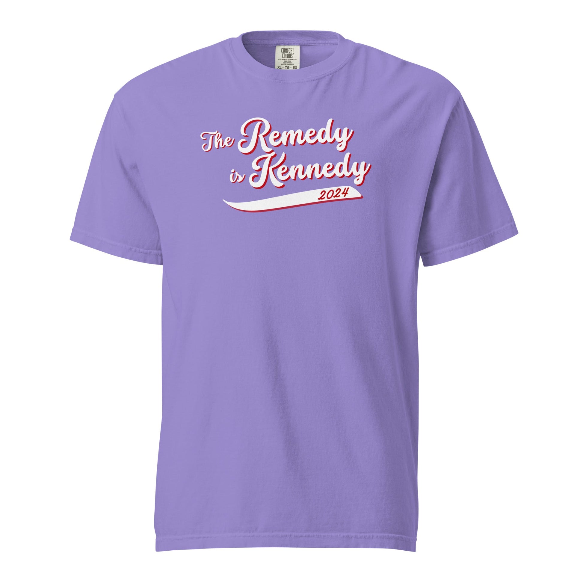 The Remedy is Kennedy Unisex heavyweight tee - TEAM KENNEDY. All rights reserved