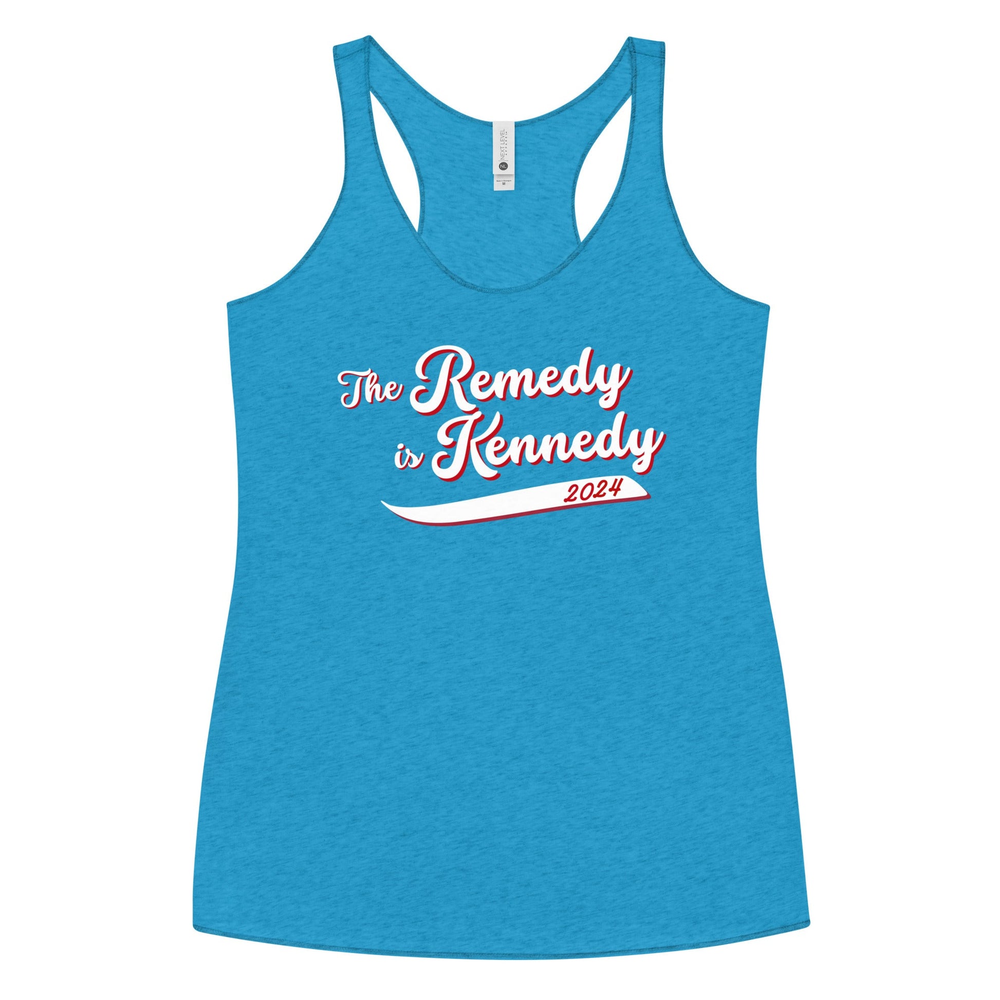 The Remedy is Kennedy Women's Racerback Tank - TEAM KENNEDY. All rights reserved
