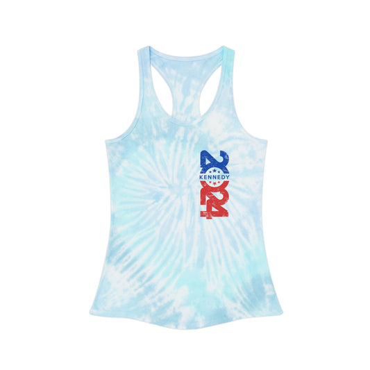 Tie Dye Racerback Tank Top 2024 Logo - TEAM KENNEDY. All rights reserved