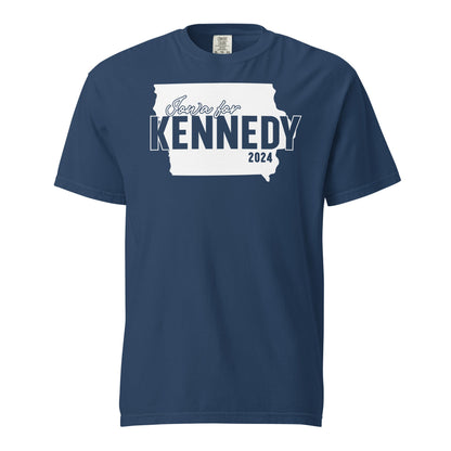 TK Iowa for Kennedy Heavyweight Tee - Team Kennedy Official Merchandise