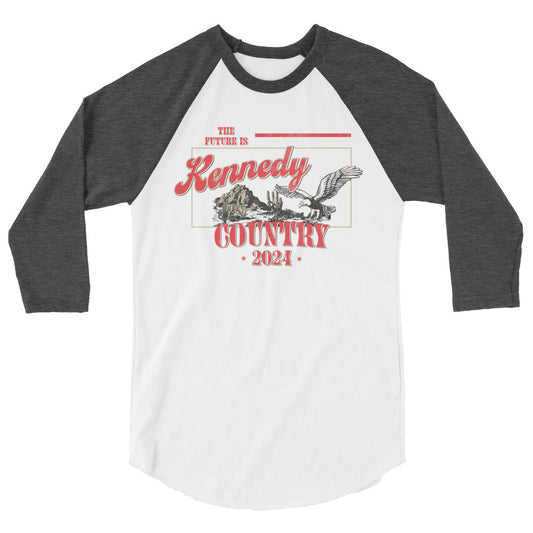 Kennedy Country 3/4 Sleeve Raglan Shirt