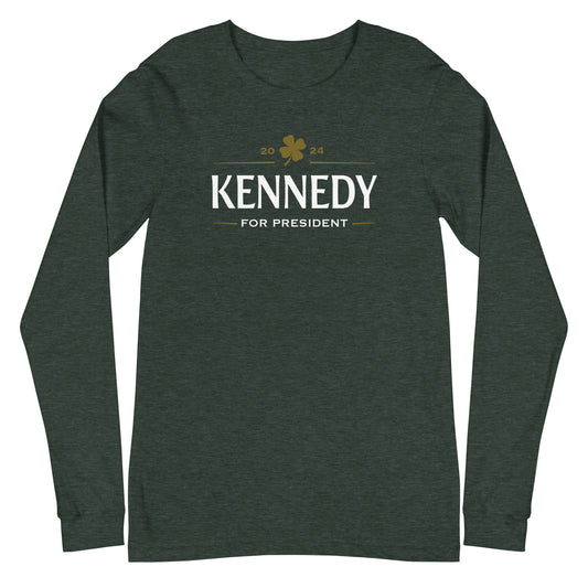Kennedy Clover Unisex Long Sleeve Tee