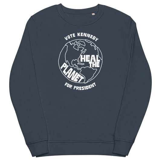 Heal the Planet Unisex Organic Sweatshirt