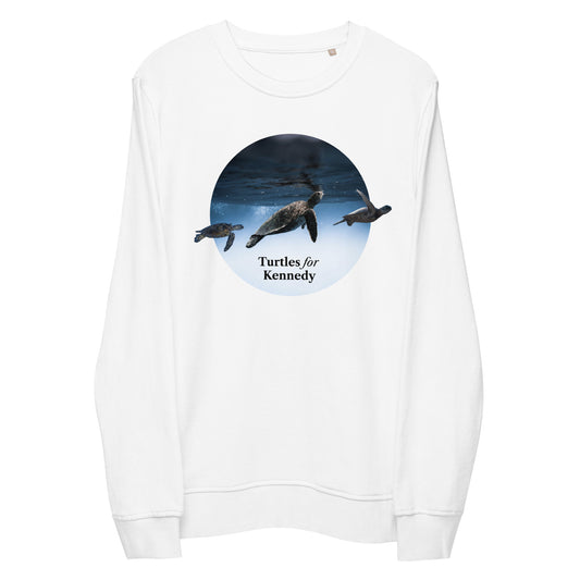 Turtles for Kennedy Organic Sweatshirt