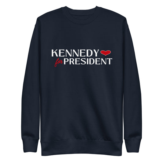 I Heart Kennedy Unisex Premium Sweatshirt