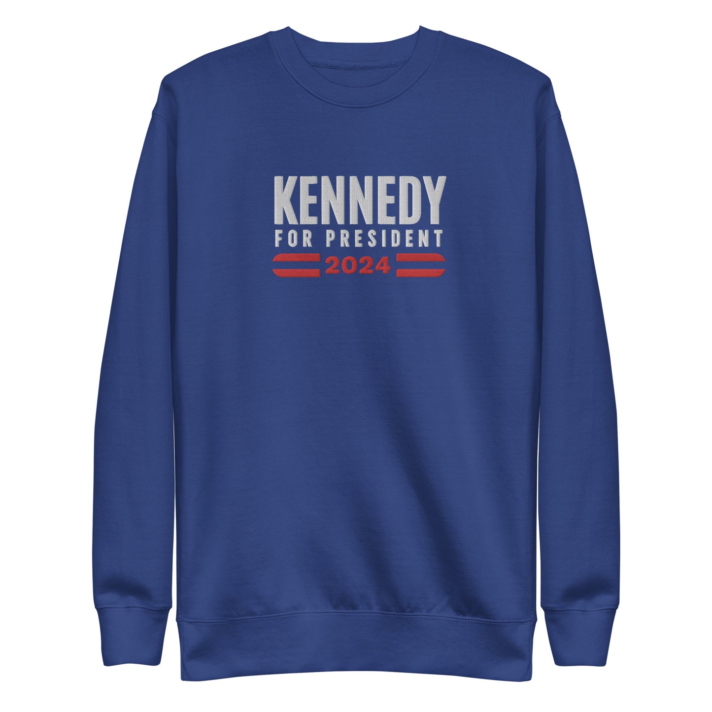 Kennedy for President 2024 Embroidered Unisex Premium Sweatshirt