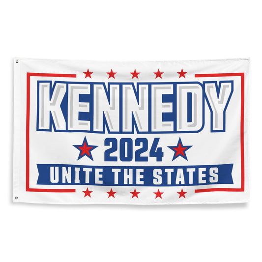 Unite The States Flag - White - TEAM KENNEDY. All rights reserved