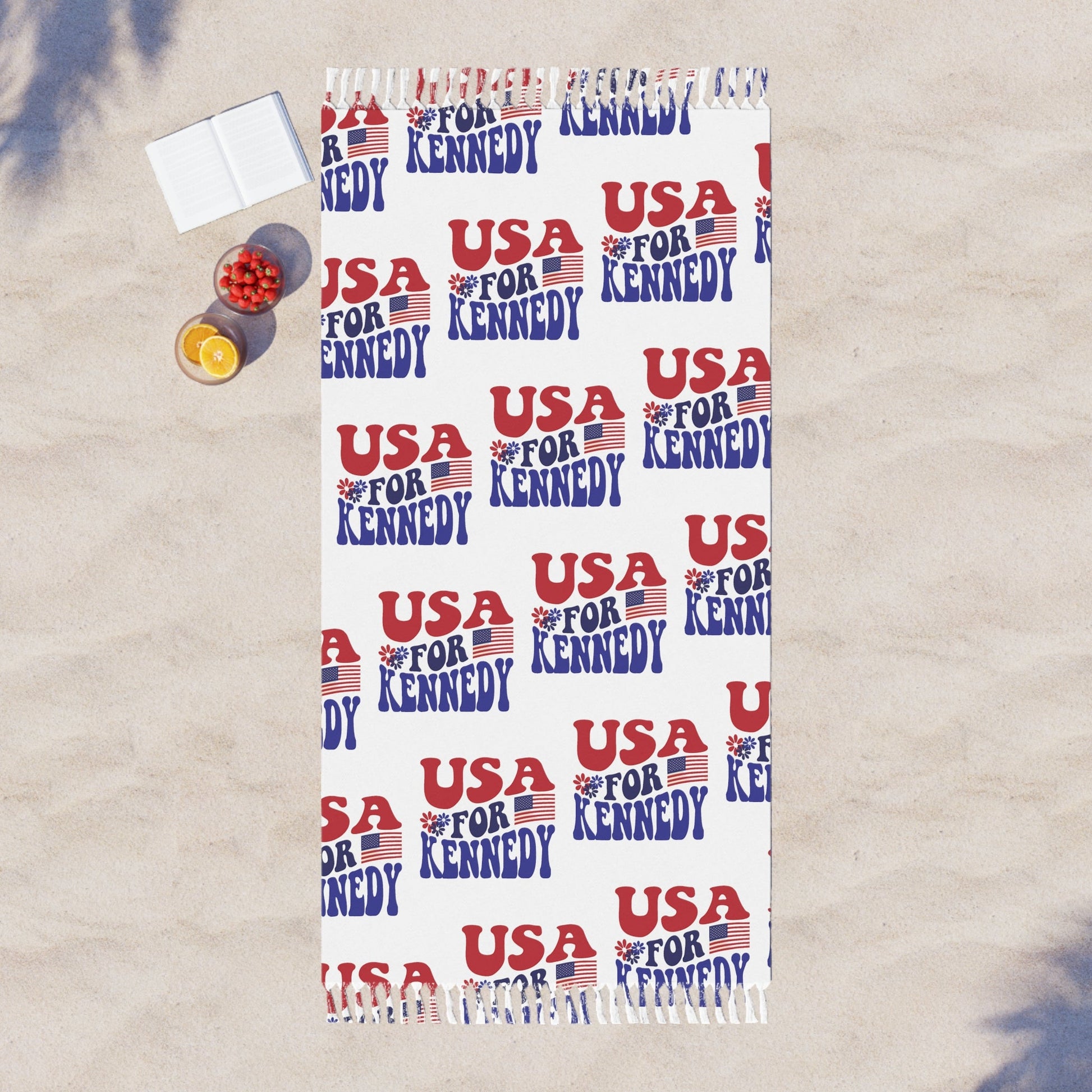 USA for Kennedy Boho Beach Cloth - TEAM KENNEDY. All rights reserved