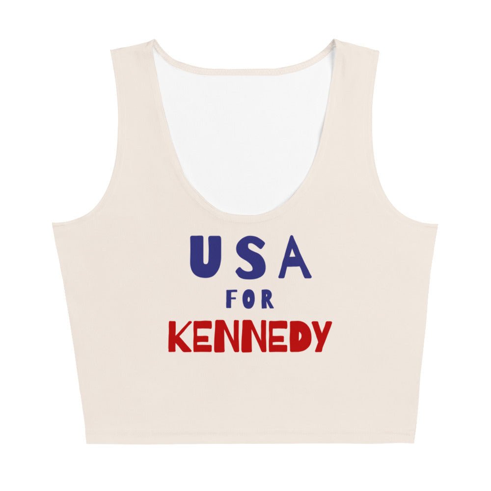USA for Kennedy Crop Top - TEAM KENNEDY. All rights reserved