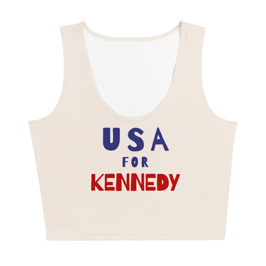 USA for Kennedy Crop Top - TEAM KENNEDY. All rights reserved
