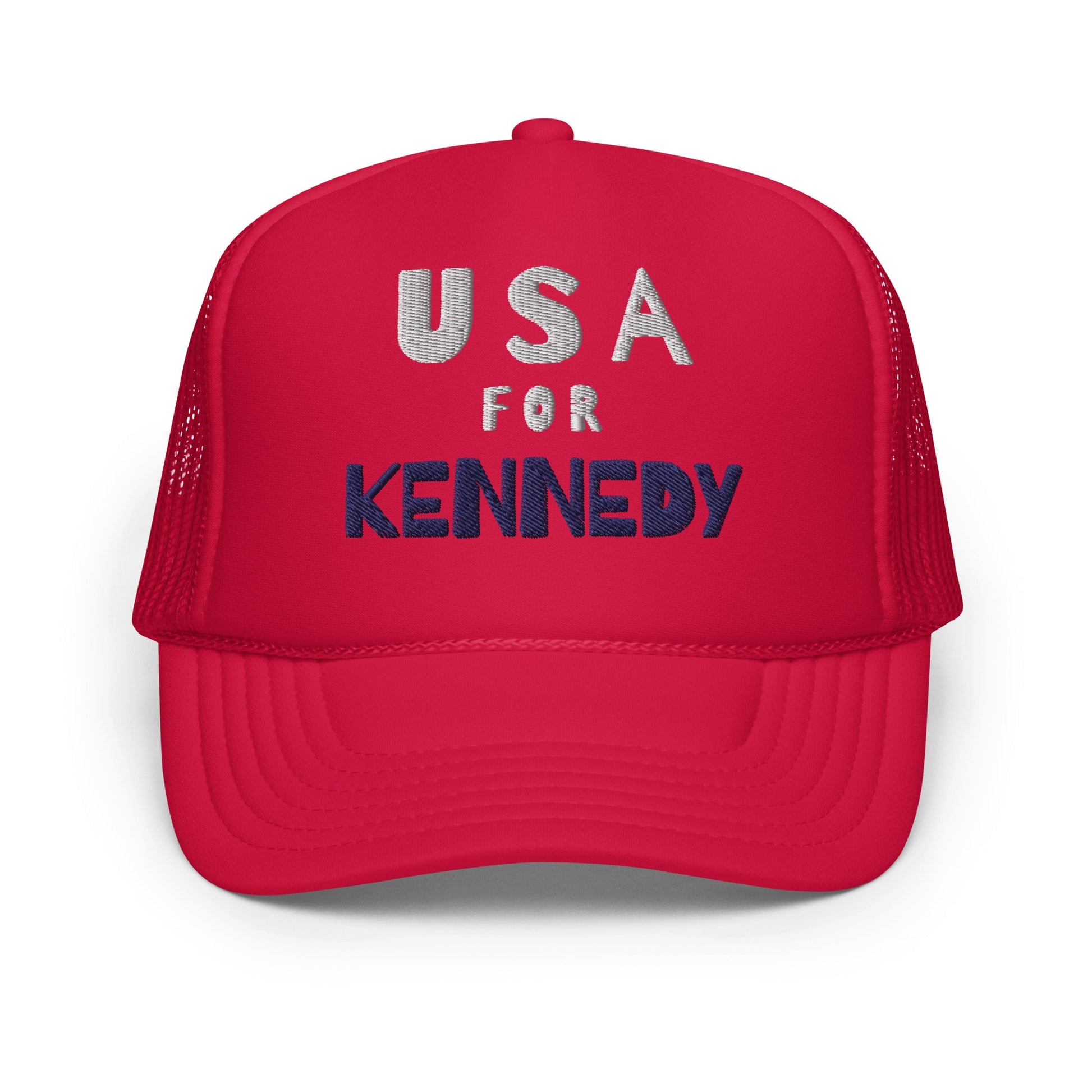 USA for Kennedy Foam Trucker Hat - TEAM KENNEDY. All rights reserved