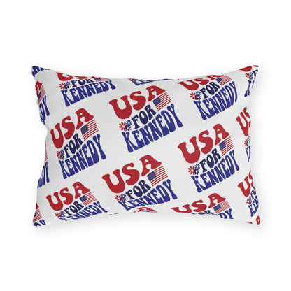USA for Kennedy Groovy Outdoor Pillows - TEAM KENNEDY. All rights reserved