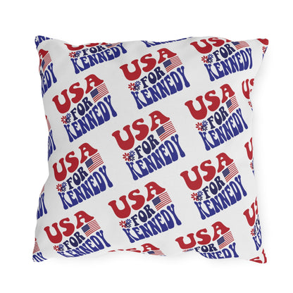 USA for Kennedy Groovy Outdoor Pillows - TEAM KENNEDY. All rights reserved