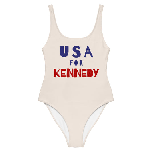 USA for Kennedy One - Piece Swimsuit - TEAM KENNEDY. All rights reserved