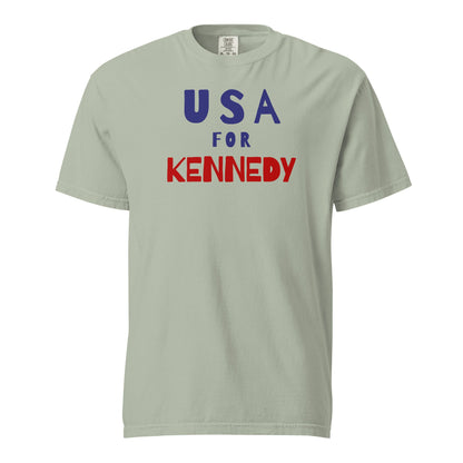 USA for Kennedy Unisex Heavyweight Tee - TEAM KENNEDY. All rights reserved