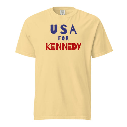 USA for Kennedy Unisex Heavyweight Tee - TEAM KENNEDY. All rights reserved