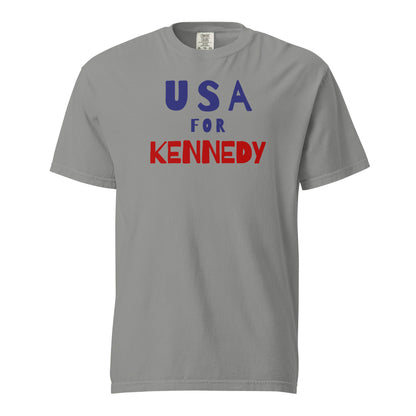 USA for Kennedy Unisex Heavyweight Tee - TEAM KENNEDY. All rights reserved