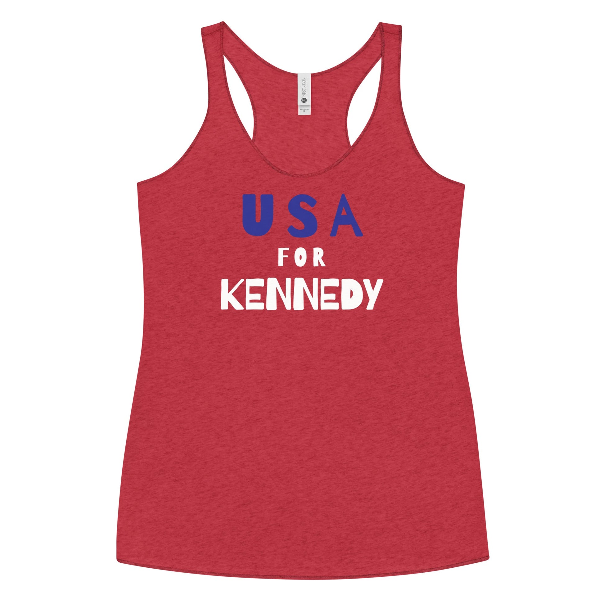 USA for Kennedy Women's Racerback Tank - TEAM KENNEDY. All rights reserved