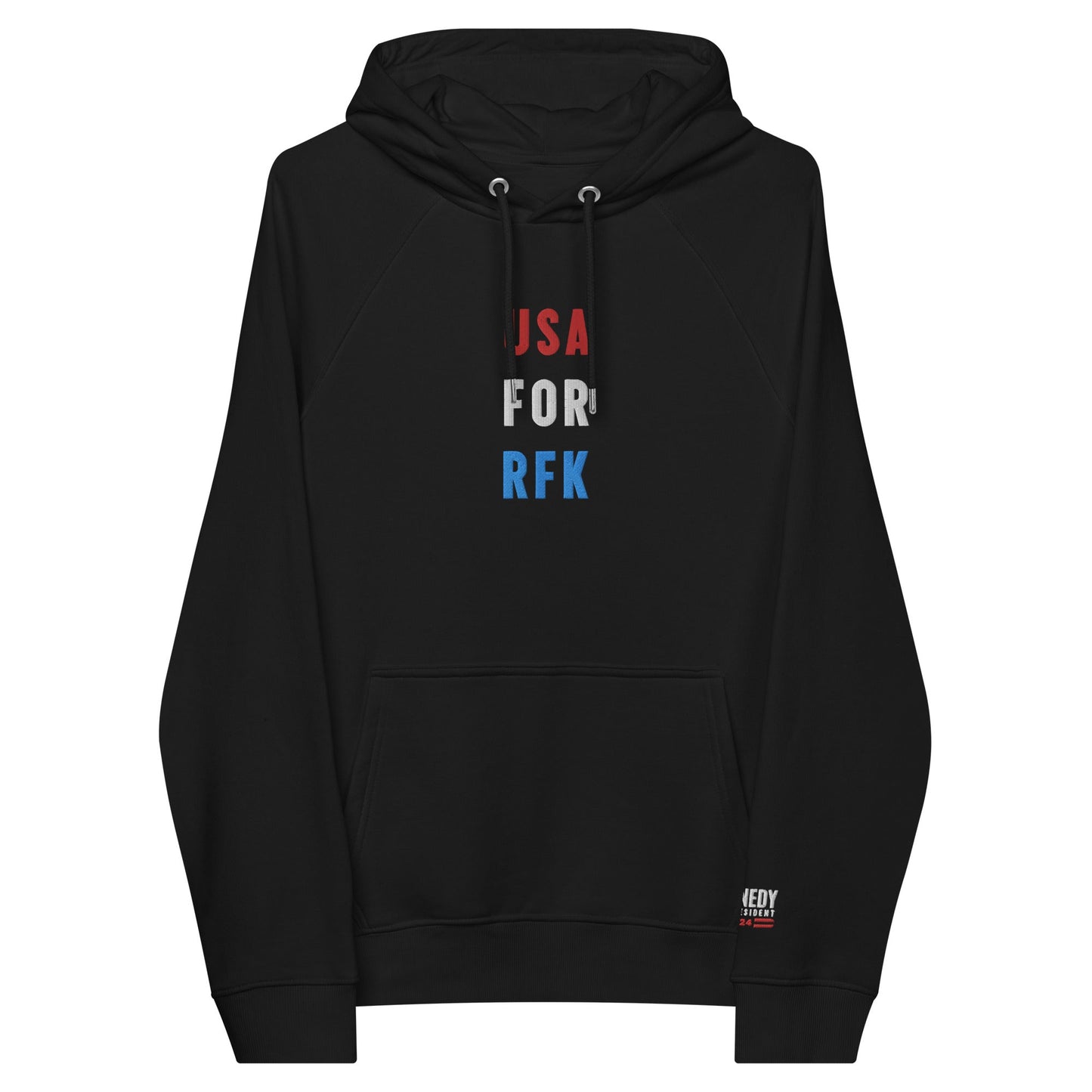 USA for RFK Embroidered Unisex Hoodie - Team Kennedy Official Merchandise