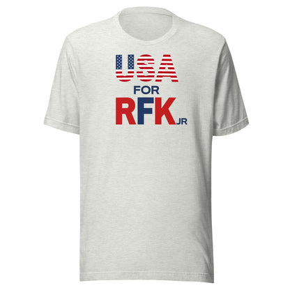 USA for RFK JR Unisex Tee - TEAM KENNEDY. All rights reserved