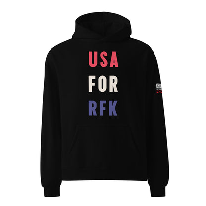 USA for RFK Unisex Oversized Hoodie - Team Kennedy Official Merchandise