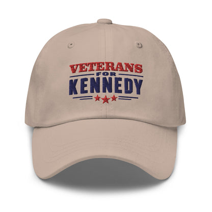 Veterans for Kennedy Dad hat - TEAM KENNEDY. All rights reserved