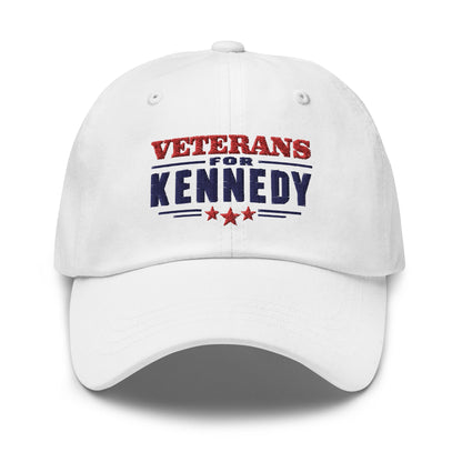 Veterans for Kennedy Dad hat - TEAM KENNEDY. All rights reserved