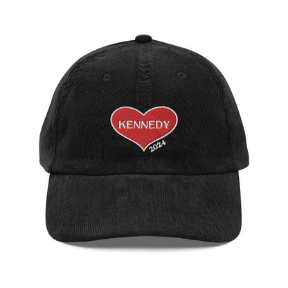 Kennedy Heart 2024 Corduroy Hat II