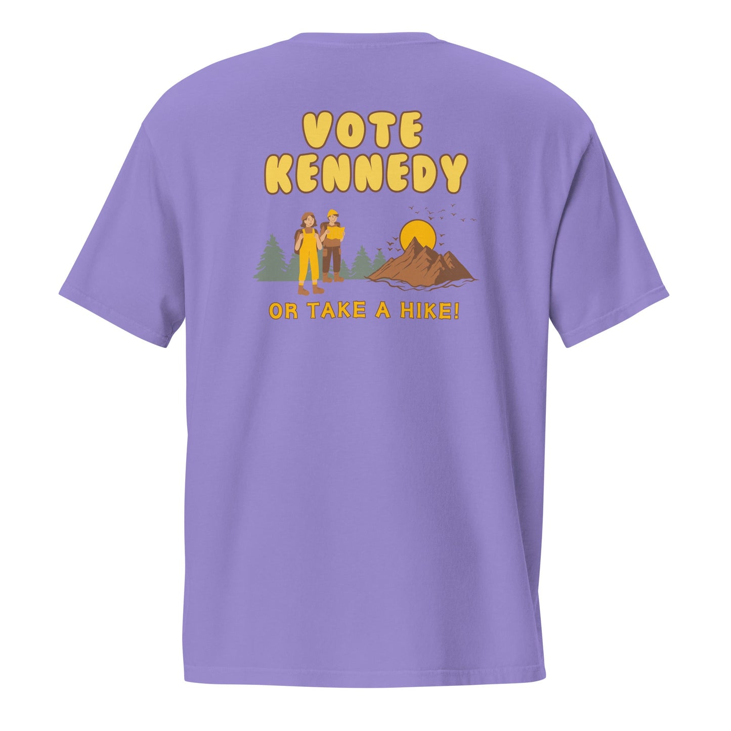 Vote Kennedy or Take a Hike Pocket Tee - Team Kennedy Official Merchandise