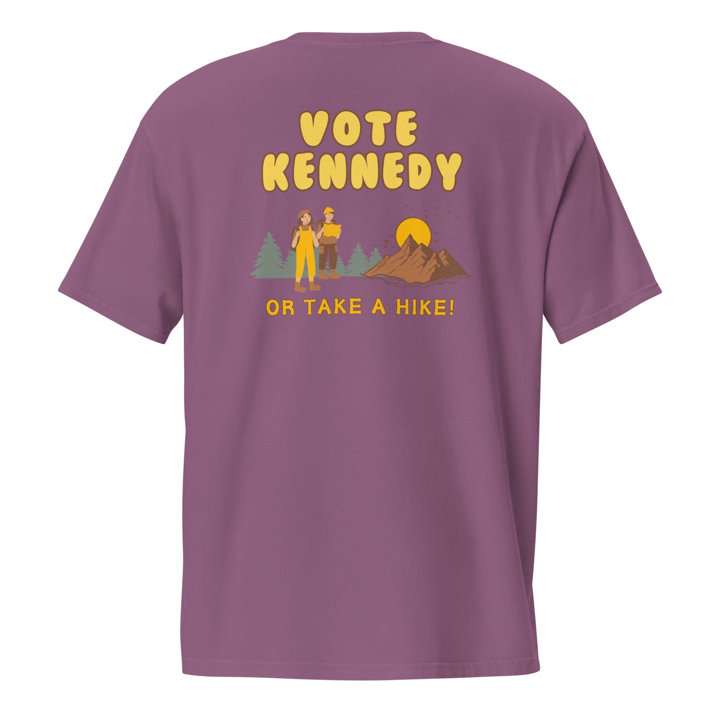 Vote Kennedy or Take a Hike Pocket Tee - Team Kennedy Official Merchandise