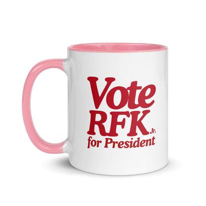 Vote RFK Jr. Mug - TEAM KENNEDY. All rights reserved