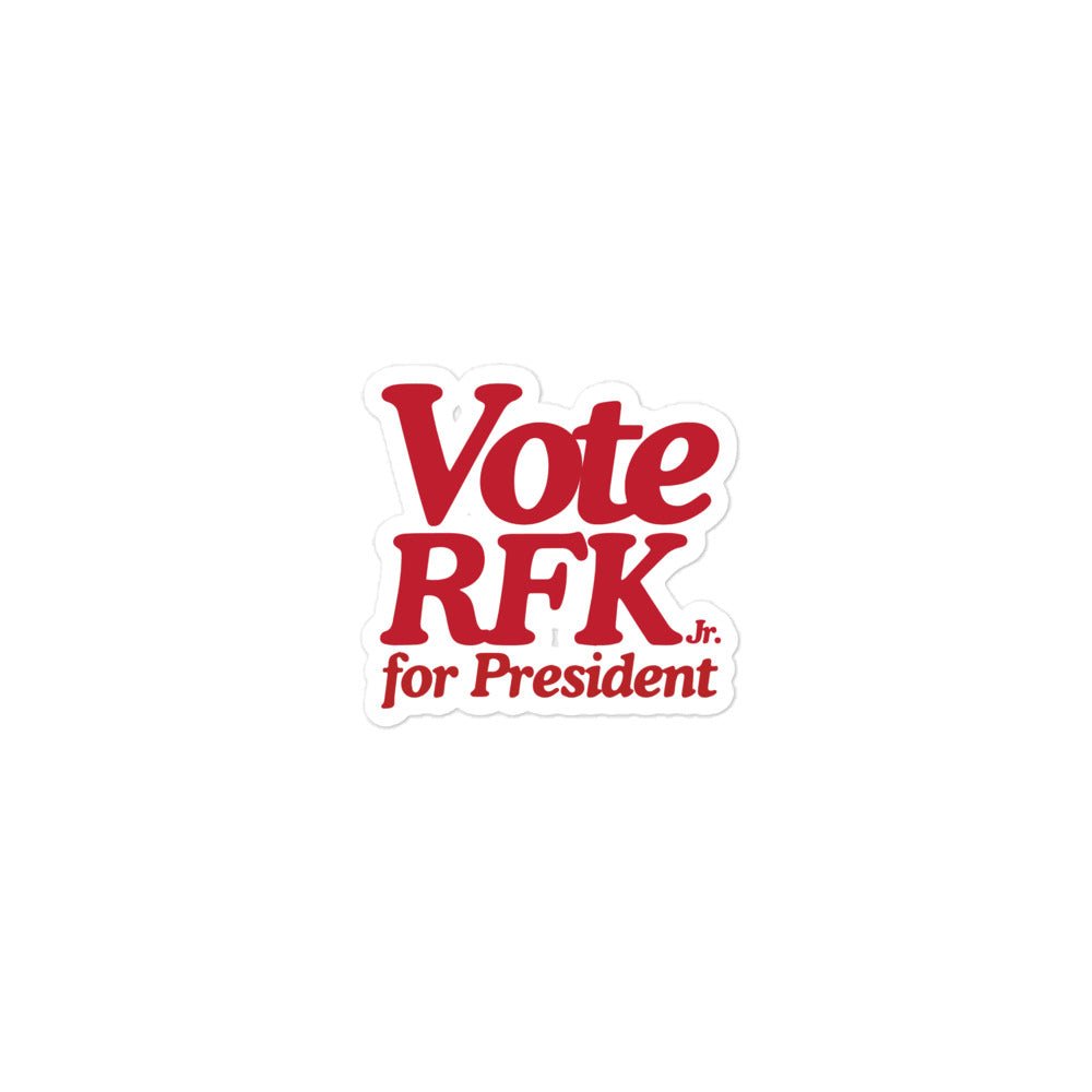 Vote RFK Jr. Sticker - TEAM KENNEDY. All rights reserved