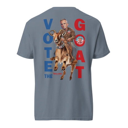 Vote the GOAT - by Truth - A - Ganda Unisex Heavyweight Tee - Team Kennedy Official Merchandise