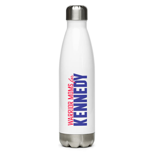 Warrior Moms for Kennedy Stainless Steel Water Bottle - TEAM KENNEDY. All rights reserved