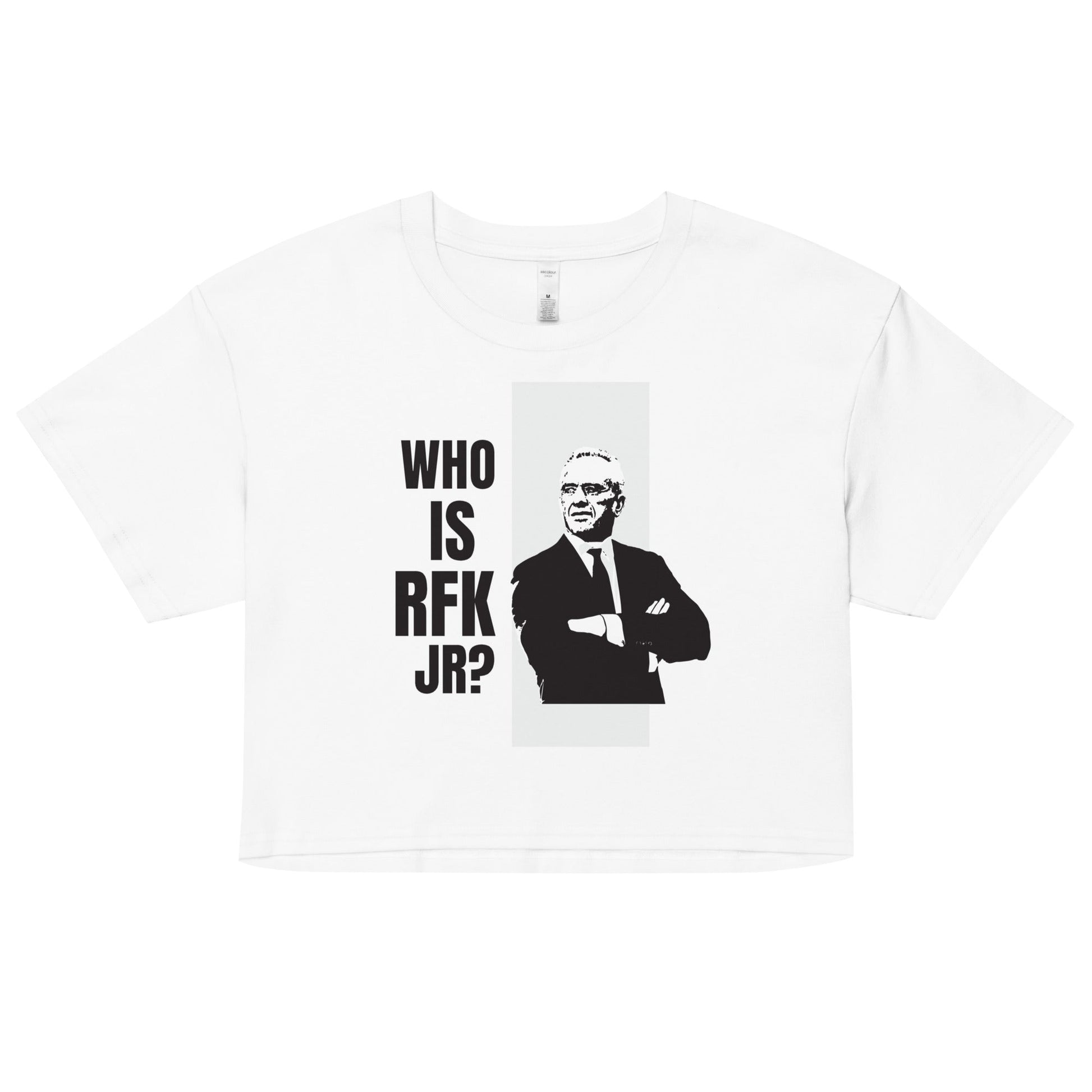 Who is RFK Jr? Women’s Crop Top - TEAM KENNEDY. All rights reserved