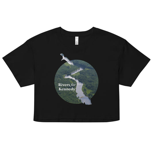 Rivers for Kennedy Women’s crop top