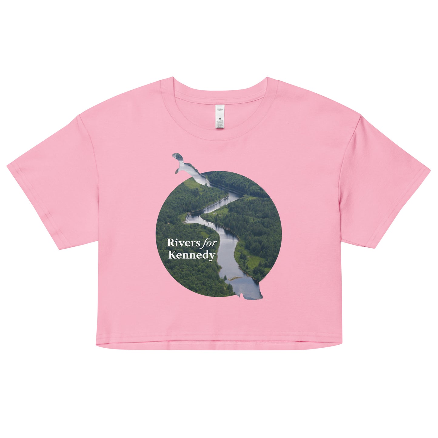 Rivers for Kennedy Women’s Crop Top