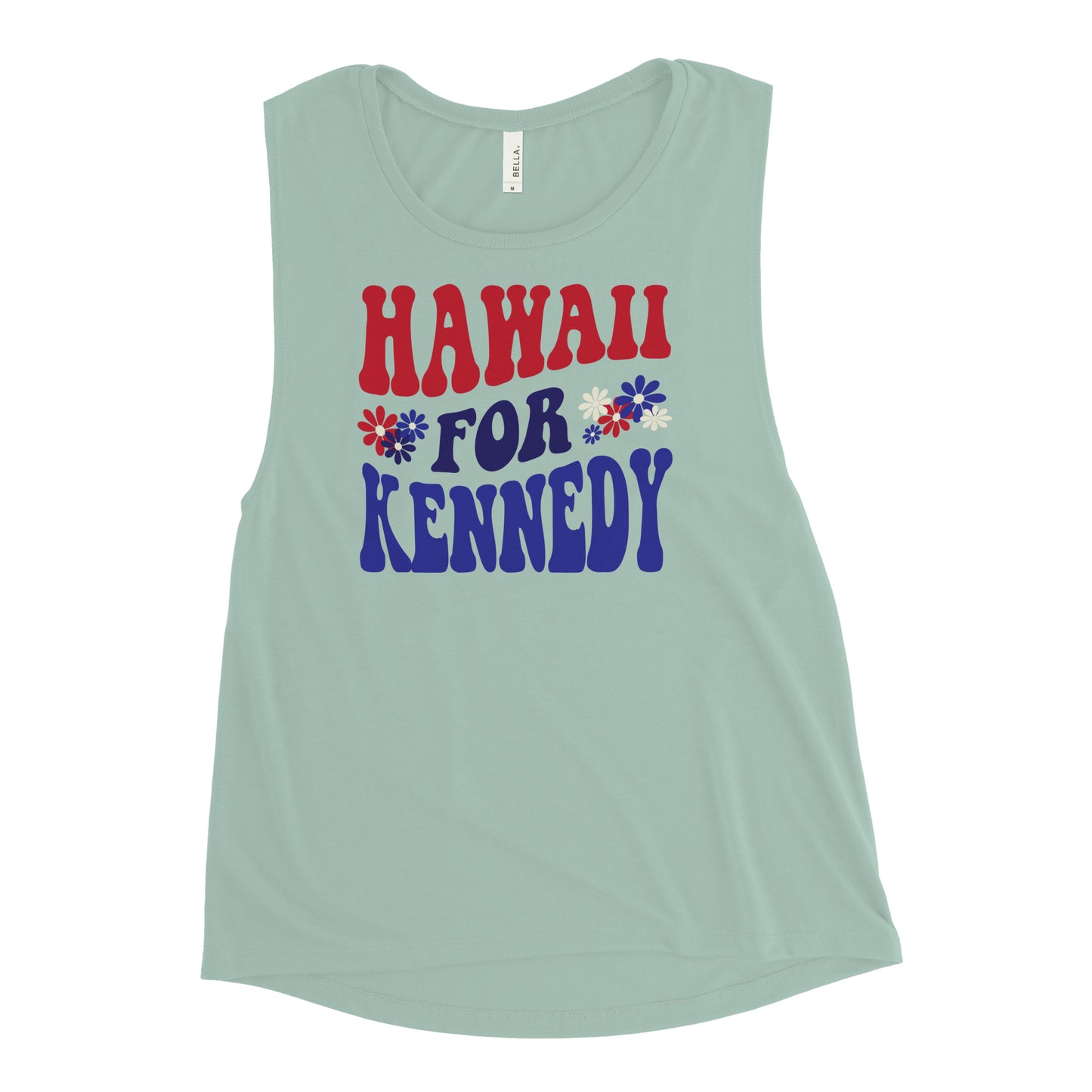 Hawaii for Kennedy Ladies’ Muscle Tank